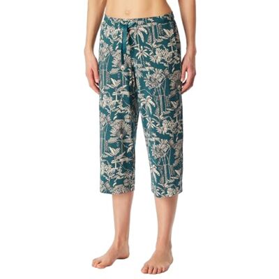 Schiesser Mix + Relax Pyjamasbyxor, Grön, 46 Kvinnor Schiesser Mix + Relax Pyjamasbyxor, Grön, 46 Kvinnor