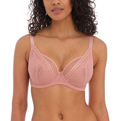 Freya Damskräddarsydd bygel hög apex bh plunge, aska ros, 32F, Askros, 70G Freya Damskräddarsydd bygel hög apex bh plunge, aska ros, 32F, Askros, 70G