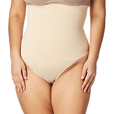 Maidenform Dam Tame Your Tummy spetstrosor med hög midja tämjer din mage, Naken 1/ Transparent, XXL Maidenform Dam Tame Your Tummy spetstrosor med hög midja tämjer din mage, Naken 1/ Transparent, XXL