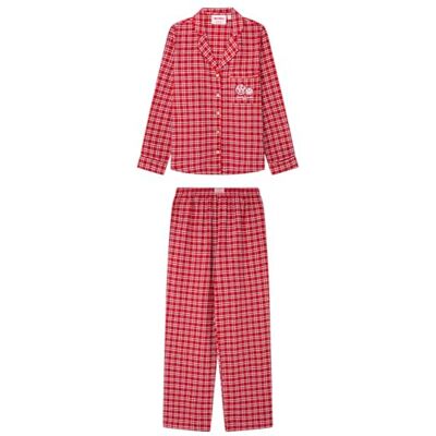 women'secret Kvinnors långa pyjamas, Röd, XS women'secret Kvinnors långa pyjamas, Röd, XS