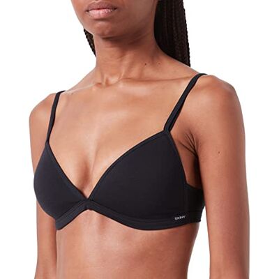 Skiny dam Damer Triangel Vadderad Bomull Essentials Bygellös BH Skiny dam Damer Triangel Vadderad Bomull Essentials Bygellös BH