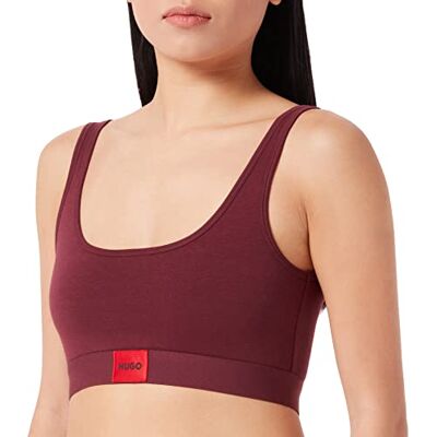 HUGO dam Bralette Röd Etikett bralette HUGO dam Bralette Röd Etikett bralette
