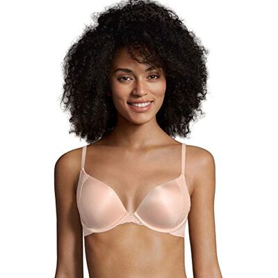 Maidenform dam Natural Boost Demi BH T-shirt, Sandskal, 90B Maidenform dam Natural Boost Demi BH T-shirt, Sandskal, 90B