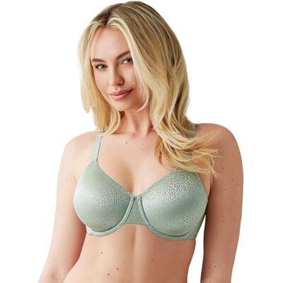 Wacoal kvinnors Back Appeal Unlined full täckning bygel-BH, 855303 Adriatic Blue, 36DDD, Isberg Grön, 70D Wacoal kvinnors Back Appeal Unlined full täckning bygel-BH, 855303 Adriatic Blue, 36DDD, Isberg Grön, 70D
