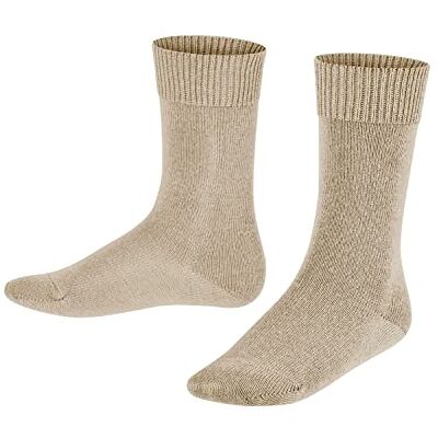 FALKE Unisex barn komfort ullstrumpor merino yttre lager bomull inre lager svart grå blå fler färger tjock varm vadstrumpa för pojke eller flicka enkel för vinter 1 par, Beige (kräm 4011), 19-22 EU FALKE Unisex barn komfort ullstrumpor merino yttre lager bomull inre lager svart grå blå fler färger tjock varm vadstrumpa för pojke eller flicka enkel för vinter 1 par, Beige (kräm 4011), 19-22 EU