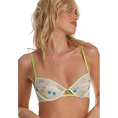 OW Intimates Kvinnors Poppy Bra, grön, L OW Intimates Kvinnors Poppy Bra, grön, L