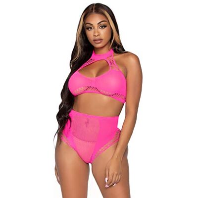 Leg Avenue BH-und unterhose set – 8163222029 baslager set, neonrosa, en storlek (paket med 2) Leg Avenue BH-und unterhose set – 8163222029 baslager set, neonrosa, en storlek (paket med 2)
