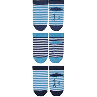 Sterntaler bebisar pojkar Sneaker-strumpor 3-pack Randig Strumpor Sterntaler bebisar pojkar Sneaker-strumpor 3-pack Randig Strumpor