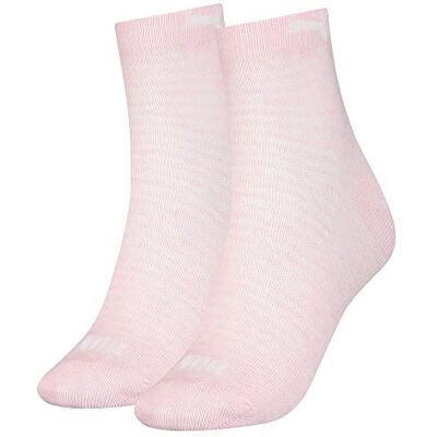 PUMA Quarter strumpor (2 stycken) – beige, storlek 9–11,5, Rosa melerad, 35 PUMA Quarter strumpor (2 stycken) – beige, storlek 9–11,5, Rosa melerad, 35