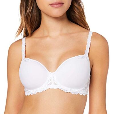Triumph Dam modern finess Wp med bygel vadderad BH, Vit, 75B Triumph Dam modern finess Wp med bygel vadderad BH, Vit, 75B