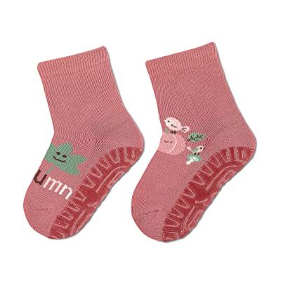 Sterntaler Baby – Flickor Fli Air dubbelpack höst barnstrumpa, ROSA, 26 EU Sterntaler Baby – Flickor Fli Air dubbelpack höst barnstrumpa, ROSA, 26 EU
