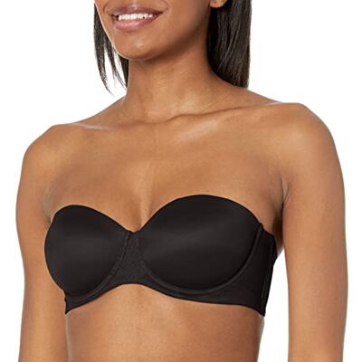 Bali Dam One Smooth U axelbandsl s, Ultimate Stay in Place, 7-v gs flerv gs bygel-BH, full t ckning, Svart, 80D Bali Dam One Smooth U axelbandsl s, Ultimate Stay in Place, 7-v gs flerv gs bygel-BH, full t ckning, Svart, 80D