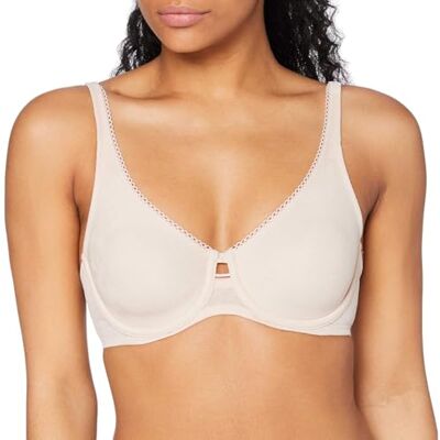 Triumph dam Minimizer-BH Wild Rose Sensation W01, Naken beige, 70C Triumph dam Minimizer-BH Wild Rose Sensation W01, Naken beige, 70C