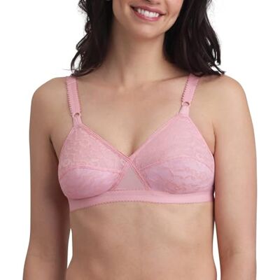 Playtex Kvinnors korsade hjärta bygelbehå x1, Pulverrosa, 75B Playtex Kvinnors korsade hjärta bygelbehå x1, Pulverrosa, 75B
