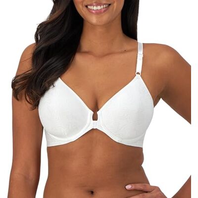Bali Dam Comfort Revolution främre stängning formande bygel-bh, Vitt, 85C Bali Dam Comfort Revolution främre stängning formande bygel-bh, Vitt, 85C
