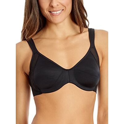 Playtex APP01P4, Minimiser BH för kvinnor, Svart, 85E Playtex APP01P4, Minimiser BH för kvinnor, Svart, 85E