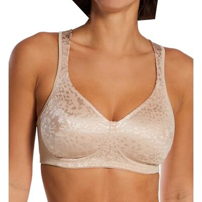 Playtex Trådlös behå för kvinnor, 18-timmars ultimat lyft, full täckning, enkel eller 2-pack, 80C Playtex Trådlös behå för kvinnor, 18-timmars ultimat lyft, full täckning, enkel eller 2-pack, 80C