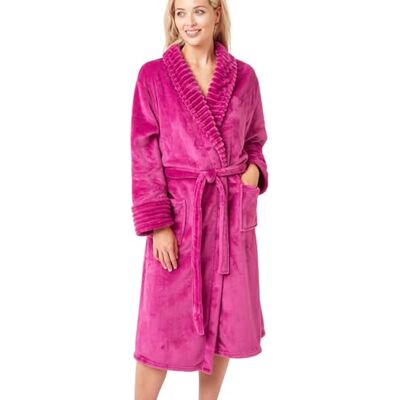 Indigo Sky Tanya krusning fleece sjal krage rock, Hallon, XL Indigo Sky Tanya krusning fleece sjal krage rock, Hallon, XL