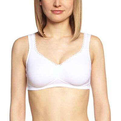 Susa Organic Cotton BH för kvinnor, Vit, 90E Susa Organic Cotton BH för kvinnor, Vit, 90E