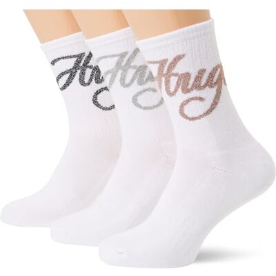 HUGO 3p QS presentlogotyp CC W 10273350 Quarter_Socks, vit 100, 38-44 kvinnor, vit 100, 38-44 EU HUGO 3p QS presentlogotyp CC W 10273350 Quarter_Socks, vit 100, 38-44 kvinnor, vit 100, 38-44 EU