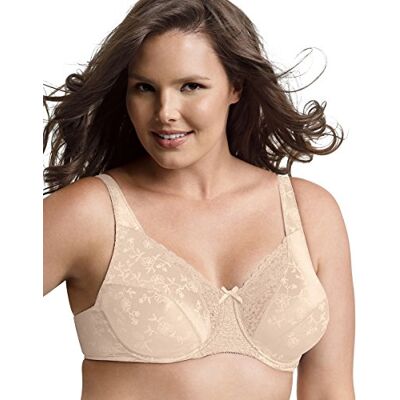 Playtex Kvinnors hemligheter signatur blommig bygel-bh, Naturlig beige, 80D Playtex Kvinnors hemligheter signatur blommig bygel-bh, Naturlig beige, 80D