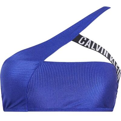 Calvin Dam One Shoulder Bralette-Rp, Midnight Lagoon, L, Midnatt lagun, L Calvin Dam One Shoulder Bralette-Rp, Midnight Lagoon, L, Midnatt lagun, L