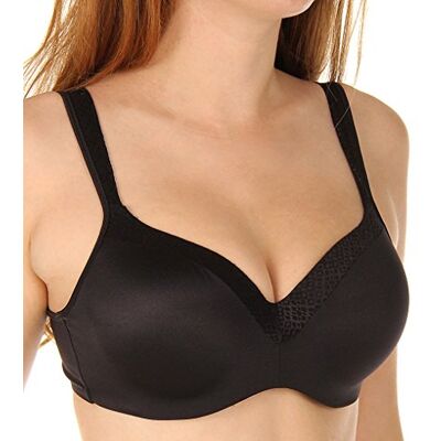Playtex Dam Secrets Body Revelations Underwire BH Solid BH, Svart (Real svart), 95E Playtex Dam Secrets Body Revelations Underwire BH Solid BH, Svart (Real svart), 95E