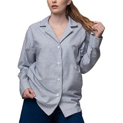 greenjama Pyjamaströja för kvinnor, GOTS-certifierad pyjamastopp, ultramarin, 44, Ultramarin, 44 greenjama Pyjamaströja för kvinnor, GOTS-certifierad pyjamastopp, ultramarin, 44, Ultramarin, 44