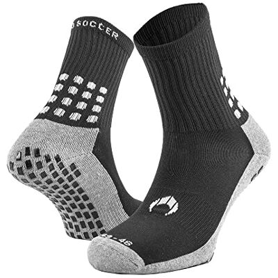 HO Soccer Unisex halkfria strumpor, svarta specialstrumpor, M Corto HO Soccer Unisex halkfria strumpor, svarta specialstrumpor, M Corto