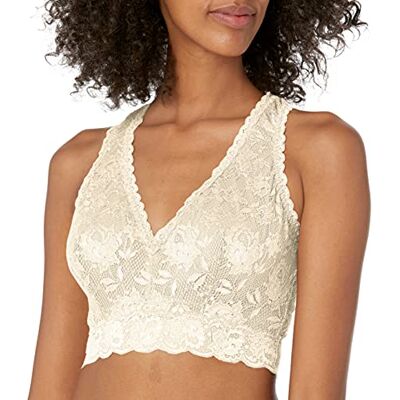 Cosabella dam Never Say Nevertm Curvy Racie Racerback Bralette BH, Canvas, L Cosabella dam Never Say Nevertm Curvy Racie Racerback Bralette BH, Canvas, L
