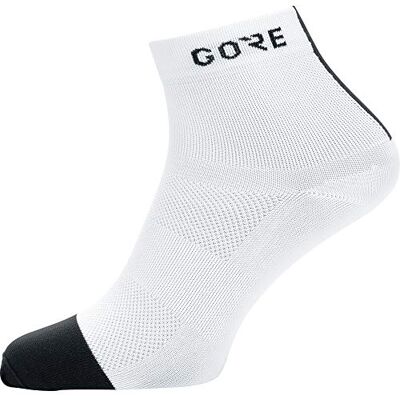 GORE WEAR M lätta mellanlånga strumpor, unisex, Svart/Vit, 44-46, 100232 GORE WEAR M lätta mellanlånga strumpor, unisex, Svart/Vit, 44-46, 100232