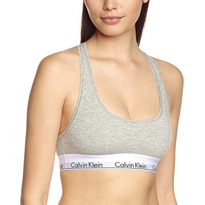 Calvin dam bralette Unlined Bralette 0000f3785e, Grå, M Calvin dam bralette Unlined Bralette 0000f3785e, Grå, M