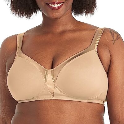 Playtex Kvinnor 18 timmars sensationell elegant trådfri BH 18 timmars sensationell elegant Wirefree full täckning BH #4803 Playtex Kvinnor 18 timmars sensationell elegant trådfri BH 18 timmars sensationell elegant Wirefree full täckning BH #4803