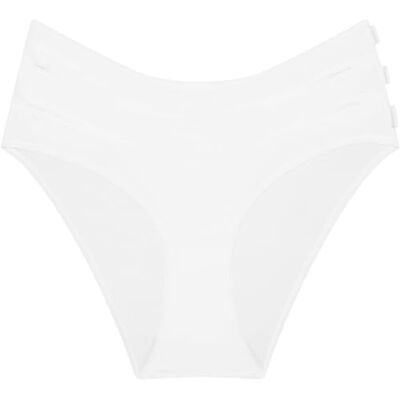 Calvin dam bikini form kalsonger stretch bomull 3-pack, Vit (vit/vit), XXL stor Calvin dam bikini form kalsonger stretch bomull 3-pack, Vit (vit/vit), XXL stor