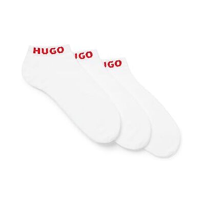 HUGO Ankle Socks för män, vit100, 43-46 EU HUGO Ankle Socks för män, vit100, 43-46 EU