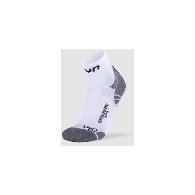 UYN SUPERLEGGERA HERREN RUNNINGSOCK, vit, 35/38 UYN SUPERLEGGERA HERREN RUNNINGSOCK, vit, 35/38
