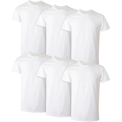 Hanes herr Ultimate herr Fresh Iq Slim Fit Crew Underskjorta, 4-pack Ultimate Herr Fresh Iq Slim Fit Crew Undershirt, 4-pack (förpackning med 4), Vit – 6-pack, S Hanes herr Ultimate herr Fresh Iq Slim Fit Crew Underskjorta, 4-pack Ultimate Herr Fresh Iq Slim Fit Crew Undershirt, 4-pack (förpackning med 4), Vit – 6-pack, S
