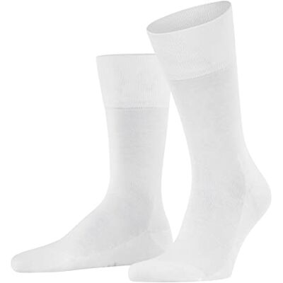 FALKE herr Strumpor Tiago M So fil d'Écosse bomull enfärgat 1 par, Vit White 2000, 43-44 FALKE herr Strumpor Tiago M So fil d'Écosse bomull enfärgat 1 par, Vit White 2000, 43-44