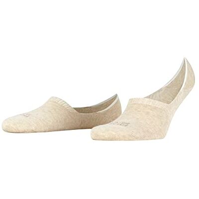 FALKE Osynliga steg medium skurna foder strumpor andningsbar hållbar bomull osynlig dold i skon halkskydd system i hälområdet enkel 1 par, Beige sandmelange 4650, 45.5-48 EU FALKE Osynliga steg medium skurna foder strumpor andningsbar hållbar bomull osynlig dold i skon halkskydd system i hälområdet enkel 1 par, Beige sandmelange 4650, 45.5-48 EU
