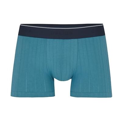 CALIDA Pure & Style Boxershorts för män, med maskulin nåldragsko, andas, snabbtorkande och lukthämmande, Storm blå, 46-48 CALIDA Pure & Style Boxershorts för män, med maskulin nåldragsko, andas, snabbtorkande och lukthämmande, Storm blå, 46-48