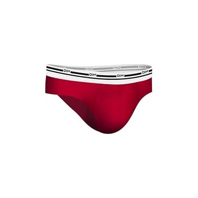 Dim Briefs för män klassiska färger stretch bomull x4, Blå/röd/blå/röd, 3XL Dim Briefs för män klassiska färger stretch bomull x4, Blå/röd/blå/röd, 3XL