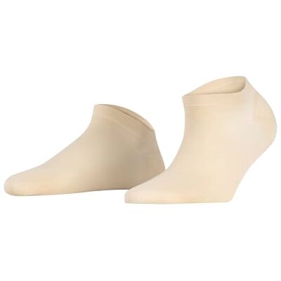 FALKE , Fine Softness 50 DEN sneakerstrumpor, andas, klimatreglerande, lukthämmande, hållbar modal, damsneakersstrumpor, fina, mjuka, lätta att bära, eleganta, 1 par, Beige (Cream 4011), 39-42 EU FALKE , Fine Softness 50 DEN sneakerstrumpor, andas, klimatreglerande, lukthämmande, hållbar modal, damsneakersstrumpor, fina, mjuka, lätta att bära, eleganta, 1 par, Beige (Cream 4011), 39-42 EU