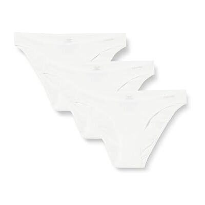 Calvin dam bikini form kalsonger stretch bomull 3-pack, Vit (vit/vit), 3XL Calvin dam bikini form kalsonger stretch bomull 3-pack, Vit (vit/vit), 3XL