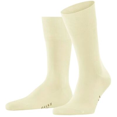 FALKE herr Strumpor Tiago M So fil d'Écosse bomull enfärgat 1 par, Beige Tender Yel 1110, 45-46 FALKE herr Strumpor Tiago M So fil d'Écosse bomull enfärgat 1 par, Beige Tender Yel 1110, 45-46