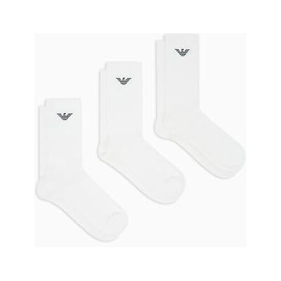 Giorgio Armani herr Casual Cotton 3-pack Short Socks 3-pack korta strumpor Giorgio Armani herr Casual Cotton 3-pack Short Socks 3-pack korta strumpor