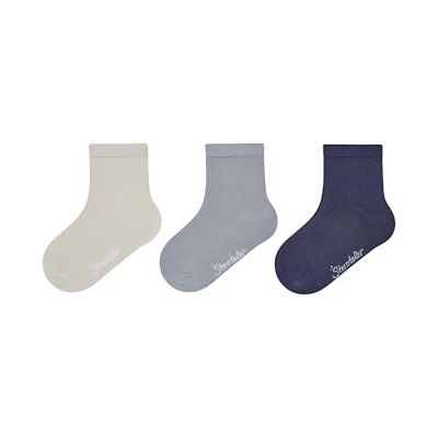 Sterntaler Unisex babystrumpor 3-pack uni, Ljusgrå, 34 Sterntaler Unisex babystrumpor 3-pack uni, Ljusgrå, 34