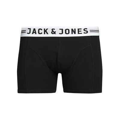 JACK & JONES Jack and Jones mäns Sense Trunks Core 1-2-3 2014 boxershorts, Svart, L JACK & JONES Jack and Jones mäns Sense Trunks Core 1-2-3 2014 boxershorts, Svart, L