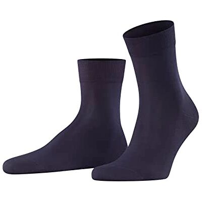 FALKE Män Tiago ekologisk bomull tunn enfärgad 1 par korta strumpor, blå (mörk marinblå 6375), 45–46, Blå (Dark Navy 6375) FALKE Män Tiago ekologisk bomull tunn enfärgad 1 par korta strumpor, blå (mörk marinblå 6375), 45–46, Blå (Dark Navy 6375)