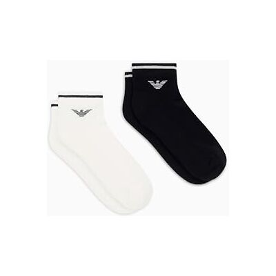 Giorgio Armani mans popsvamp 2-pack strumpor inuti svart TU, Svart, one size Giorgio Armani mans popsvamp 2-pack strumpor inuti svart TU, Svart, one size