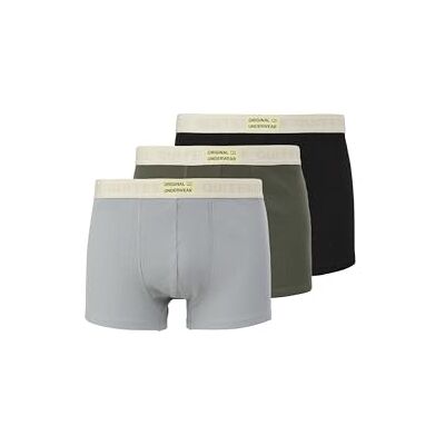 QS herr 2176988 boxershorts, 0095, grå/grön/svart, 0095, grau/grün/schwarz QS herr 2176988 boxershorts, 0095, grå/grön/svart, 0095, grau/grün/schwarz